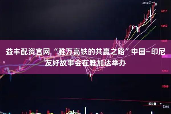 益丰配资官网 “雅万高铁的共赢之路”中国—印尼友好故事会在雅加达举办